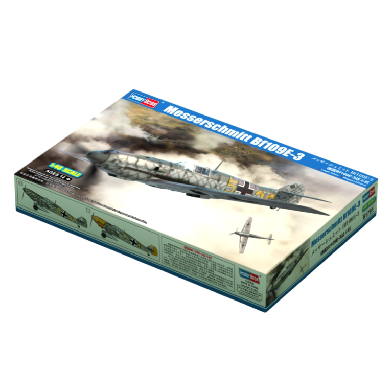 Chasseur allemand Messerschmitt bf109E-3 - HOBBY BOSS 81791
