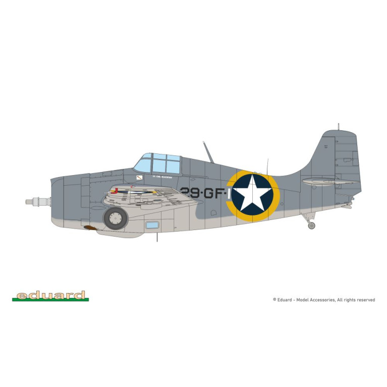 F4F-4 Wildcat late - 4 versions - EDUARD 84204