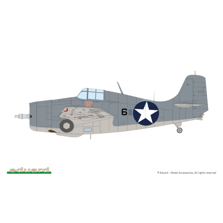 F4F-4 Wildcat late - 4 versions - EDUARD 84204