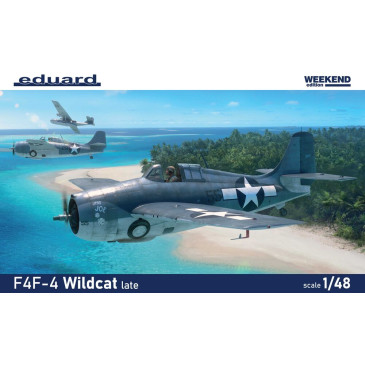 F4F-4 Wildcat late - 4 versions - EDUARD 84204