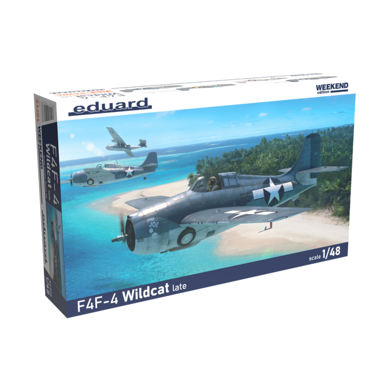 F4F-4 Wildcat late - 4 versions - EDUARD 84204