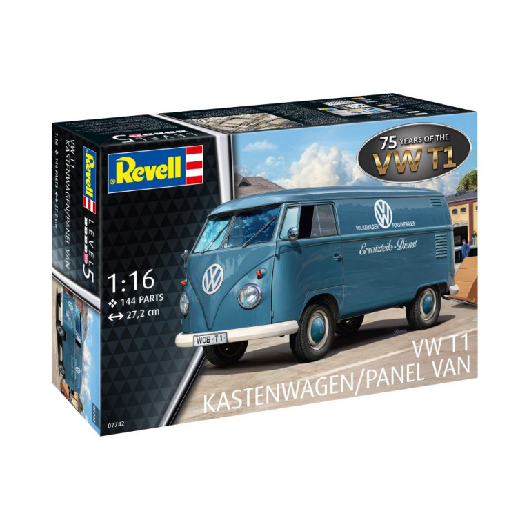 Volkswagen T1 panel Van, édition 75 ans - REVELL 07742