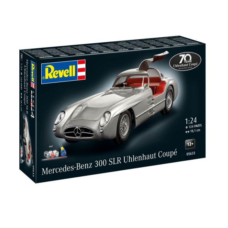 Mercedes-Benz 300 SLR, coffret cadeau 70e anniversaire - REVELL 05633