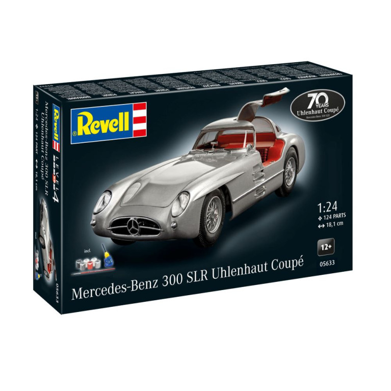 Mercedes-Benz 300 SLR, coffret cadeau 70e anniversaire - REVELL 05633