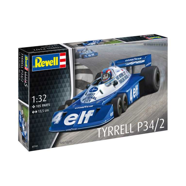F1 Tyrell P34-2 6 roues - REVELL 07741