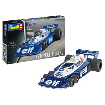 F1 Tyrell P34-2 6 roues - REVELL 07741