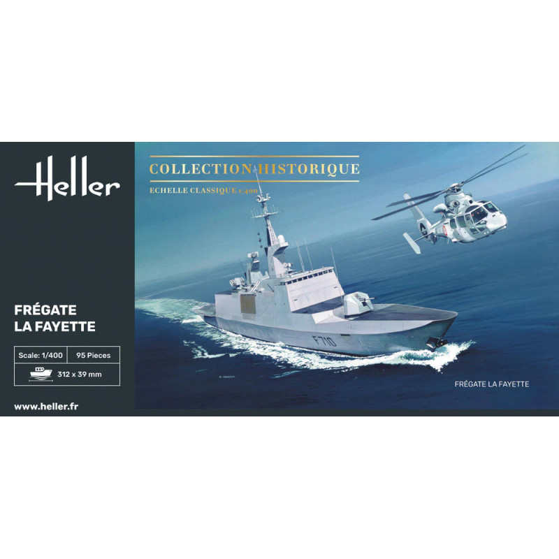 Frégate La Fayette - HELLER 81035 - 1/400
