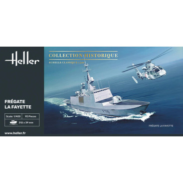 Frégate La Fayette - HELLER 81035 - 1/400
