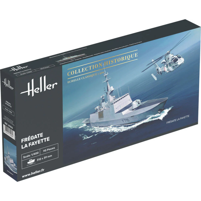 Frégate La Fayette - HELLER 81035 - 1/400