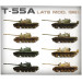 Char T-55A dernier modèle (1965) 8 versions - MiniArt 37023