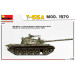 Char T-55A modèle 1970 (kit intérieur) 5 versions - MiniArt 37094