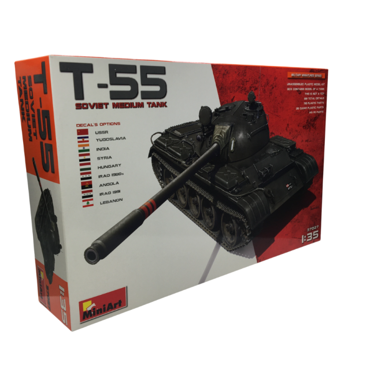 Char T-55  11 versions - MiniArt 37027