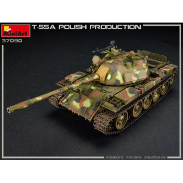 Char T-55A production polonaise 6 versions - MiniArt 37090