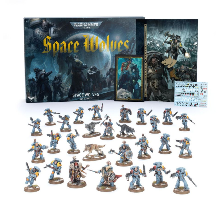 Warhammer 40.000 Space Wolves, set d'armée - WARHAMMER 53-33