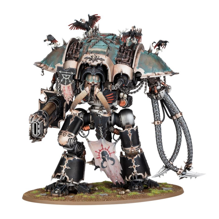 Warhammer 40.000 Chaos Knight, Knight Ruinator 4 versions - WARHAMMER 43-102