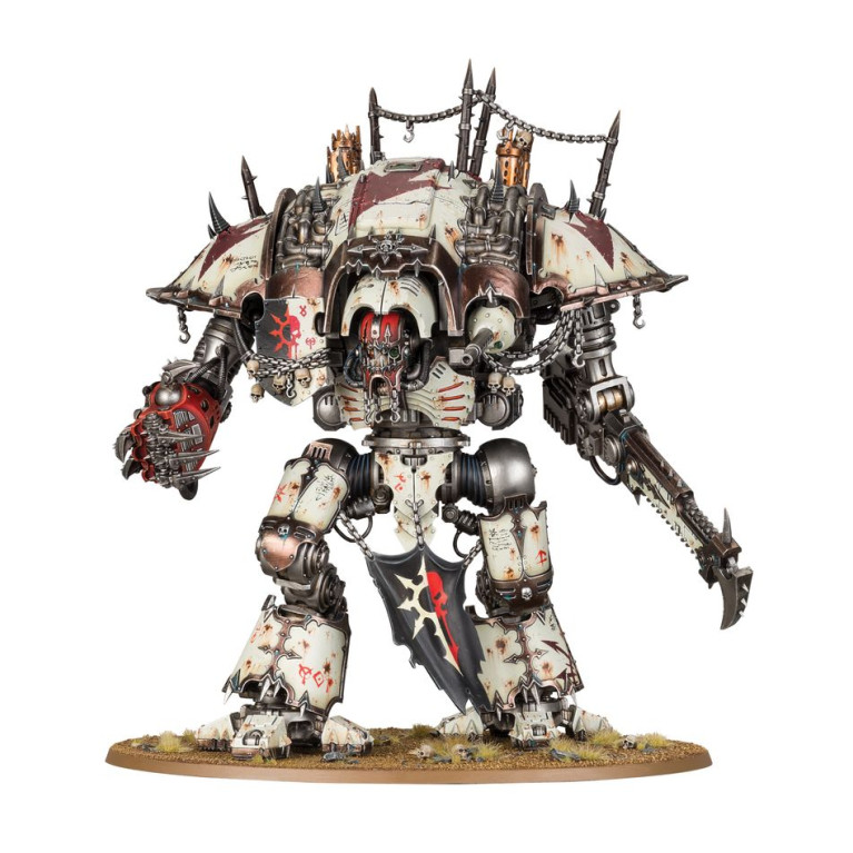 Warhammer 40.000 Chaos Knight, Knight Ruinator 4 versions - WARHAMMER 43-102