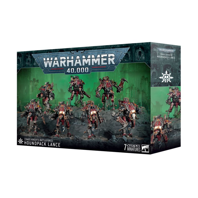 Warhammer 40.000 Chaos Knights Battleforce, Houndpack Lance - WARHAMMER 43-104