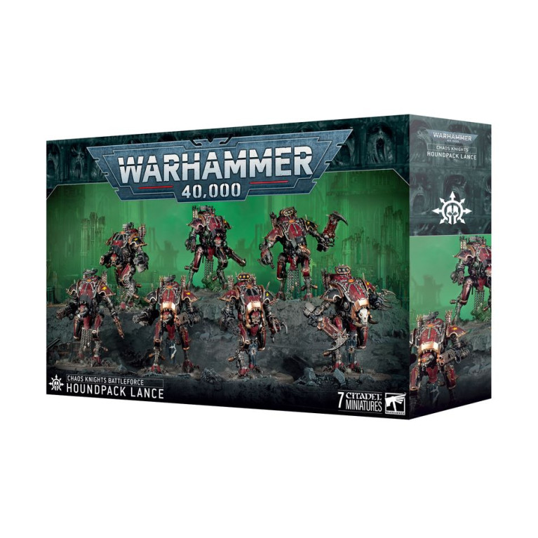 Warhammer 40.000 Chaos Knights Battleforce, Houndpack Lance - WARHAMMER 43-104