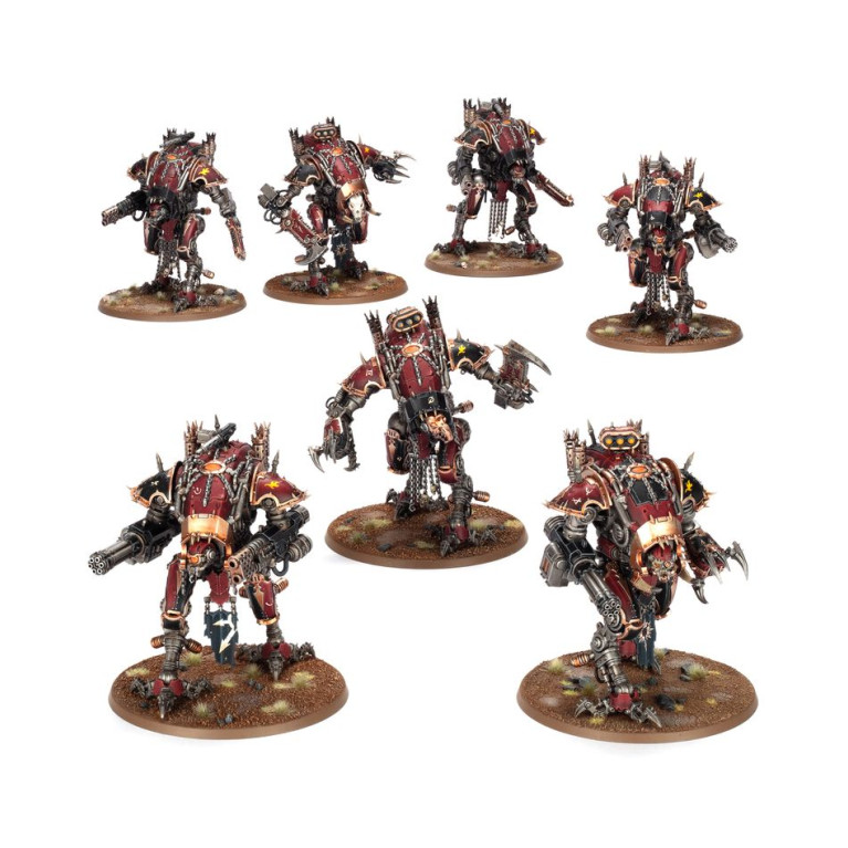 Warhammer 40.000 Chaos Knights Battleforce, Houndpack Lance - WARHAMMER 43-104