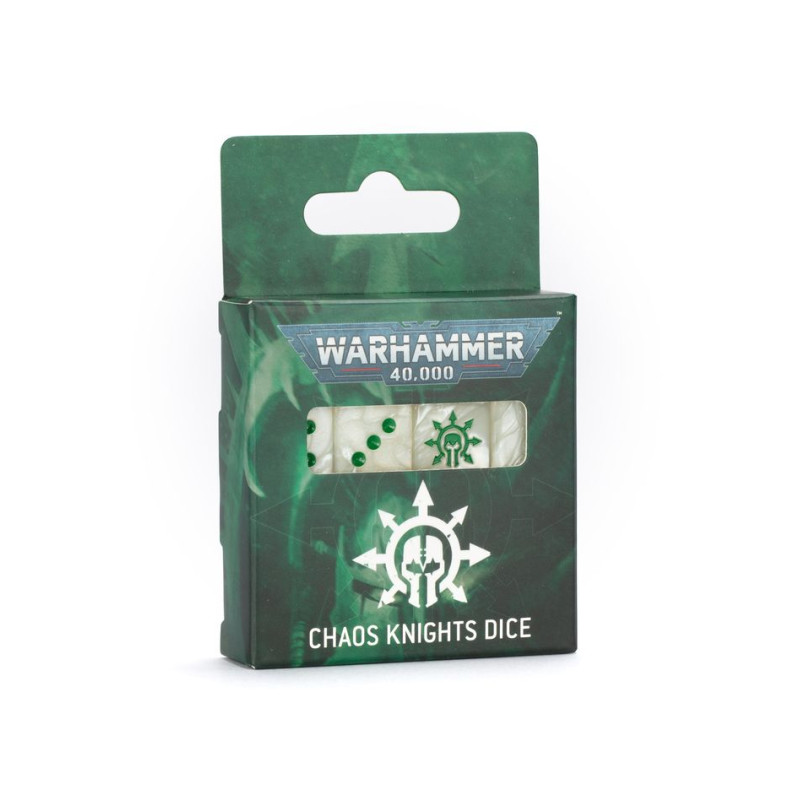 Warhammer 40.000 Dés des Chevaliers du Chaos - WARHAMMER 40-30