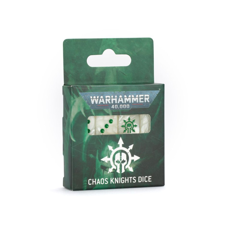 Warhammer 40.000 Dés des Chevaliers du Chaos - WARHAMMER 40-30