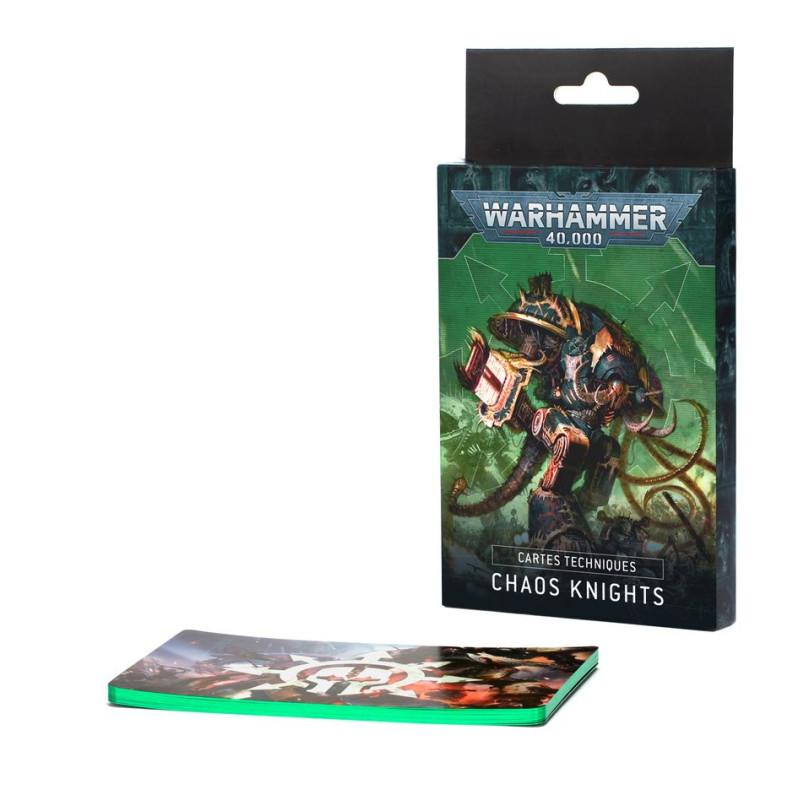 Warhammer 40.000 Cartes techniques: Chaos Knights - WARHAMMER 43-05