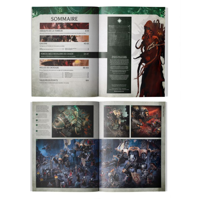 Warhammer 40.000 Codex: Chaos Knights - WARHAMMER 01030102031