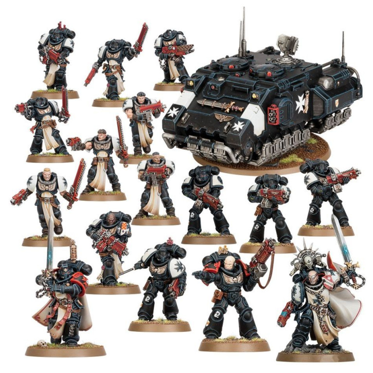 Warhammer 40.000 Combat Patrol, Black Templars - WARHAMMER 55-50