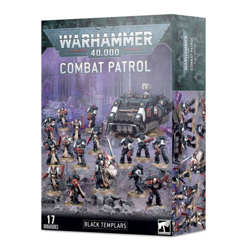 Warhammer 40.000 Combat Patrol, Black Templars - WARHAMMER 55-50