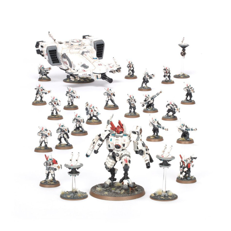 Warhammer 40.000 Combat Patrol, Empire T'au  - WARHAMMER 56-67
