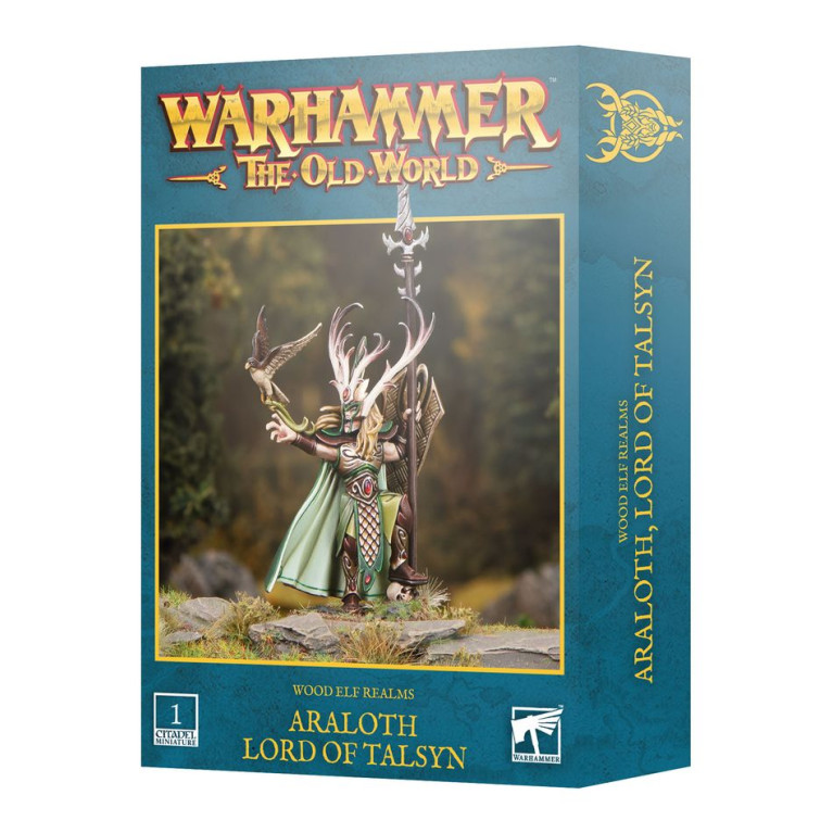 Warhammer The Old World - Wood Elf Realms, Araloth, Seigneur de Talsyn  - WARHAMMER 13-108