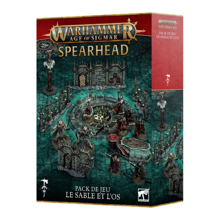Warhammer Age of Sigmar Spearhead pack de jeu: Le Sable et l'Os - WARHAMMER 80-57