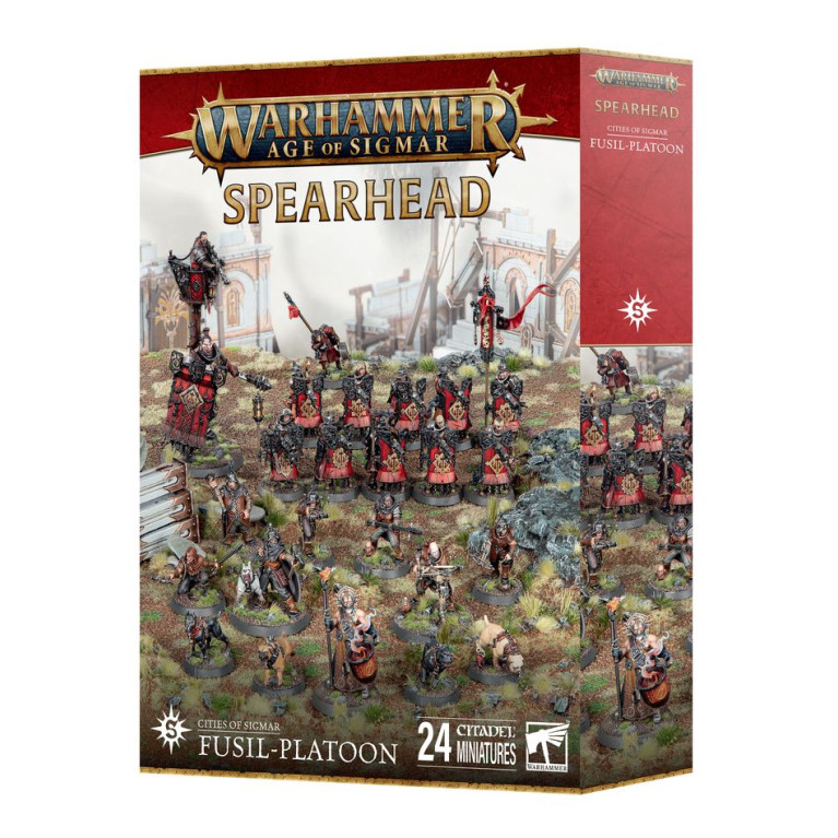 Warhammer Age of Sigmar Spearhead: Cities of Sigmar - Fusil Platoon - WARHAMMER 70-862