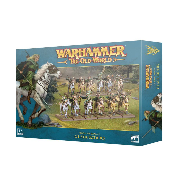 Warhammer The Old World - Wood Elf Realms, Glade Riders  - WARHAMMER 13-104