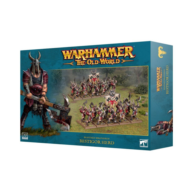 Warhammer The Old World - Beastmen Brayherds: Bestigor Herd  - WARHAMMER 08-104