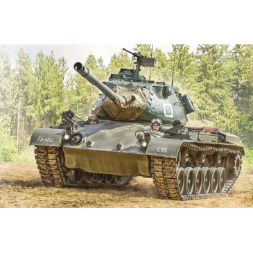 Char M47 PATTON 6 versions - ITALERI 6763 - 1/35