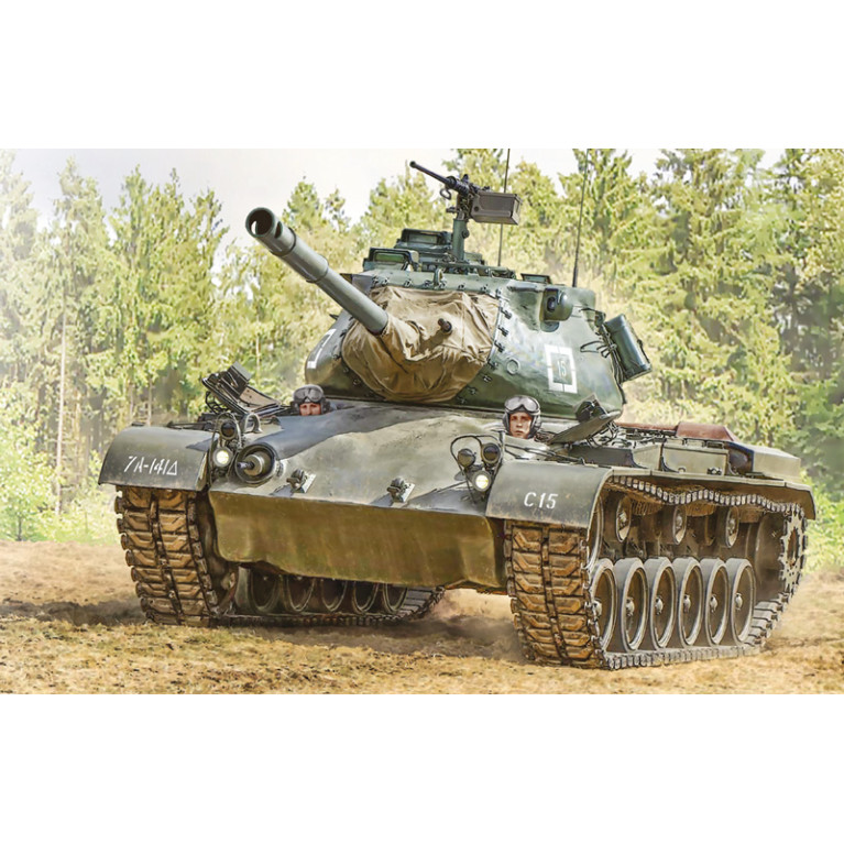 Char M47 PATTON 6 versions - ITALERI 6763 - 1/35