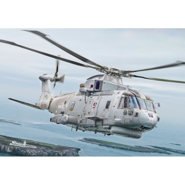AW101 Merlin HM.1, 3 versions - ITALERI 1486 - 1/72