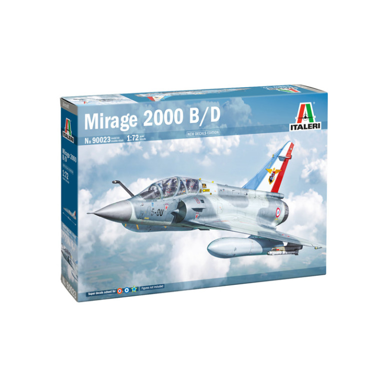 Mirage 2000 B/D 4 versions - ITALERI 90023 - 1/72