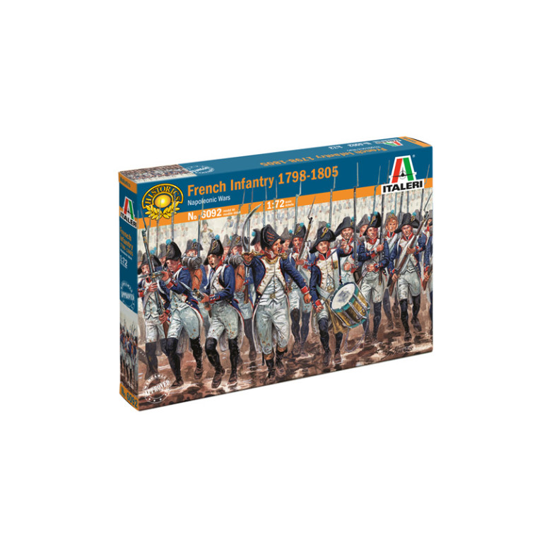 Infanterie française 1789-1805 - Guerres napoléoniennes - ITALERI 6092 - 1/72