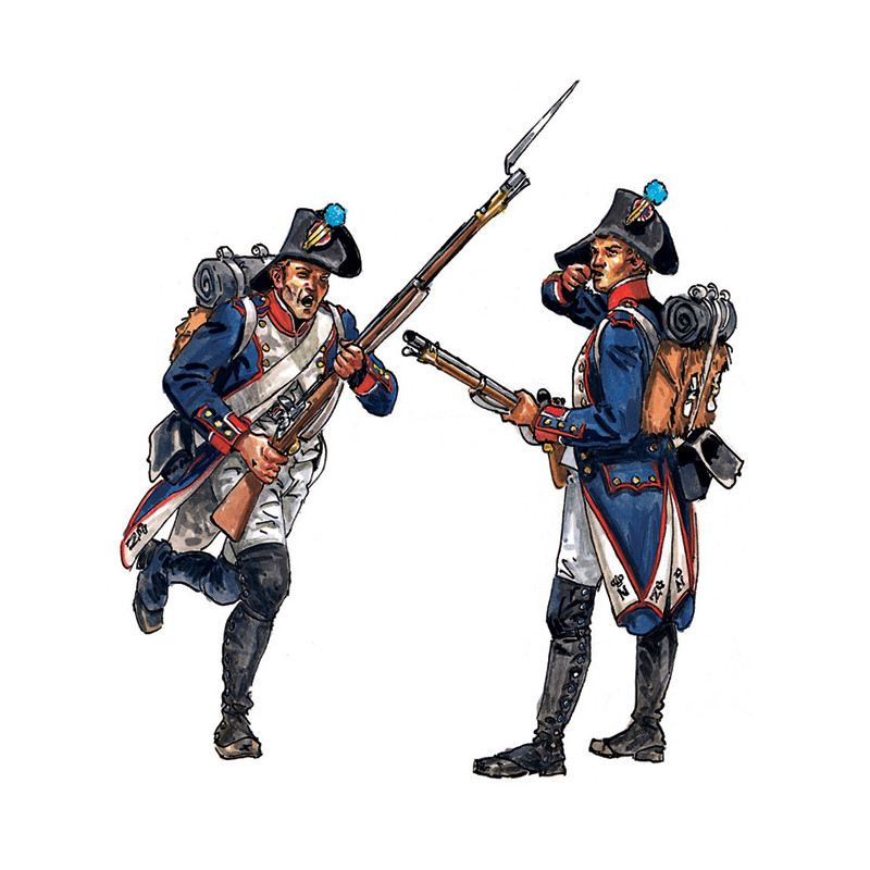 Infanterie française 1789-1805 - Guerres napoléoniennes - ITALERI 6092 - 1/72