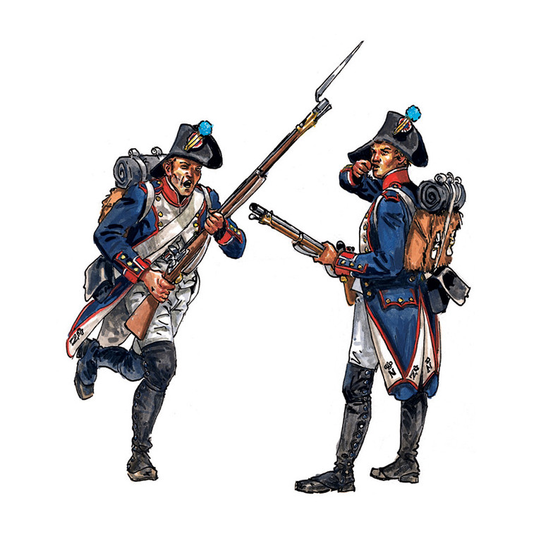 Infanterie française 1789-1805 - Guerres napoléoniennes - ITALERI 6092 - 1/72