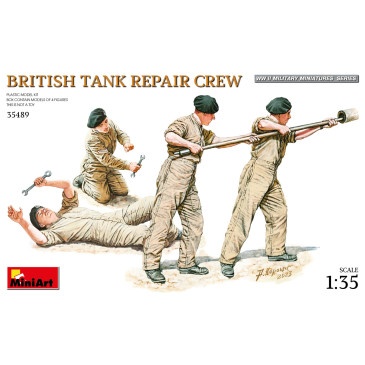 Équipe de réparation de chars britannique - MINIART 35489 - 1/35