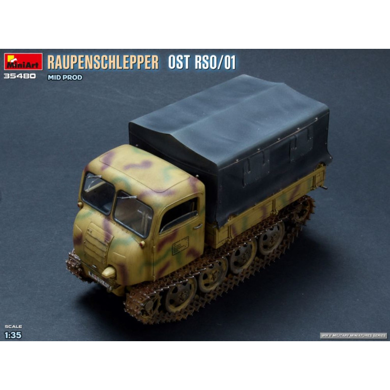 Raupenschlepper Ost (RSO/01) 4 versions - MiniArt 35480 - 1/35