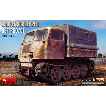 Raupenschlepper Ost (RSO/01) 4 versions - MiniArt 35480 - 1/35