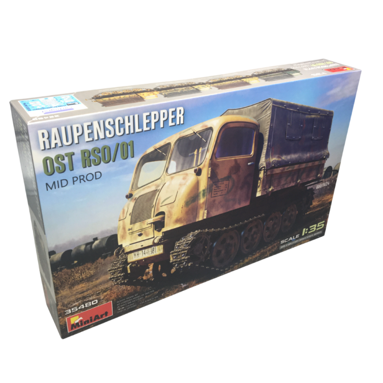 Raupenschlepper Ost (RSO/01) 4 versions - MiniArt 35480 - 1/35