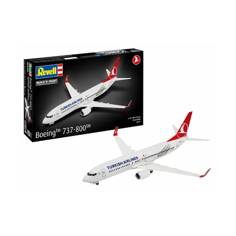 Boeing 737-800 "Turkish Airlines" - REVELL 03772 - 1/144
