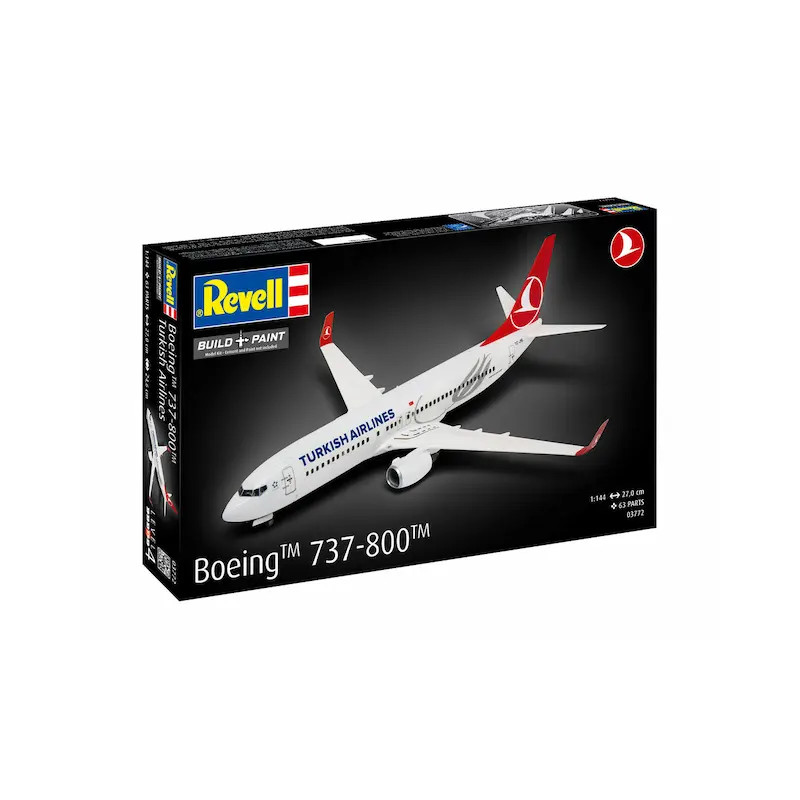 Boeing 737-800 "Turkish Airlines" - REVELL 03772 - 1/144