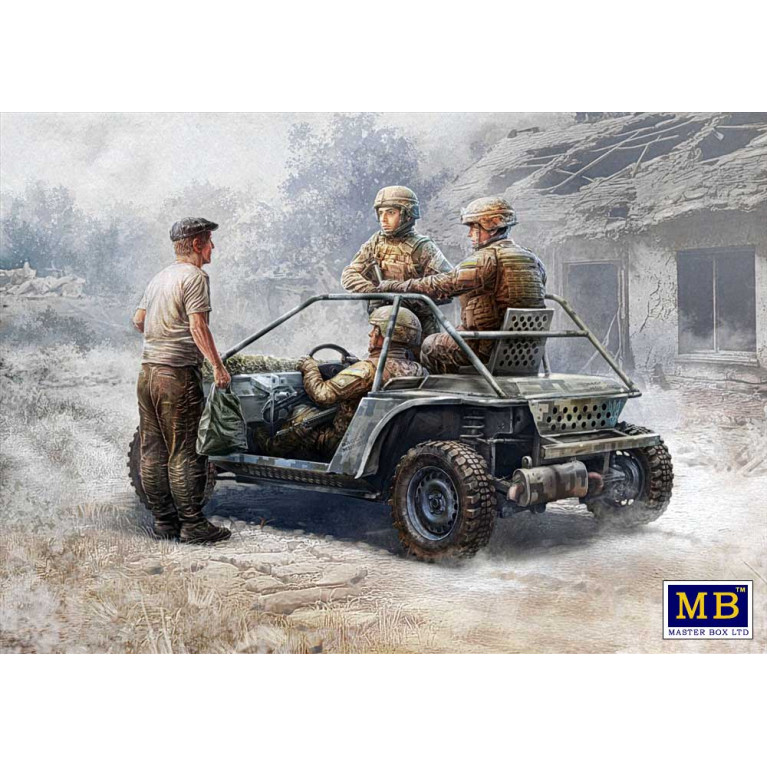 Infanterie ukrainienne, Kursk Region été 2024 - MASTER BOX 35247 - 1/35