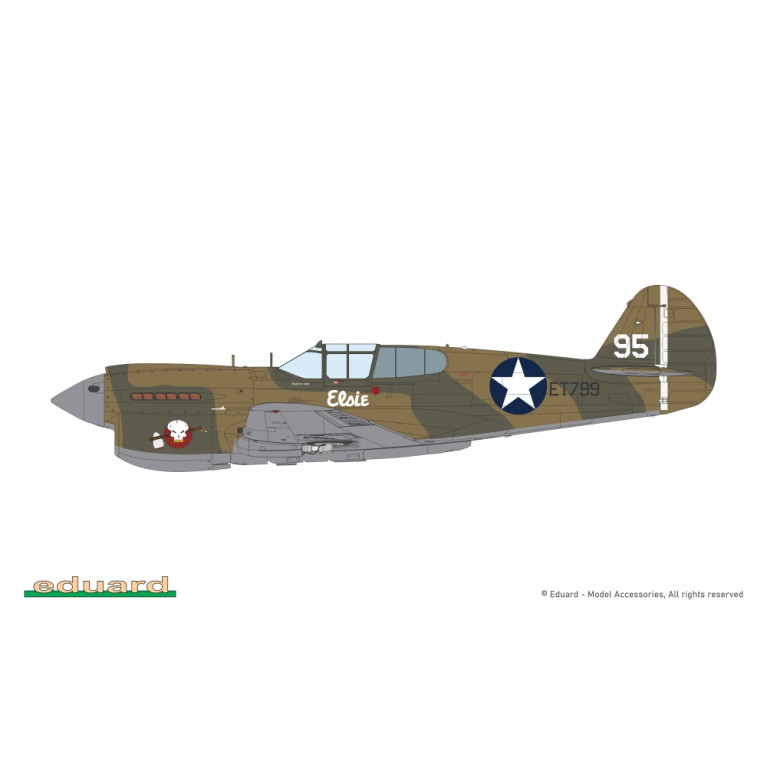 P-40E Warhawk - 6 versions - EDUARD 82241 - 1/48